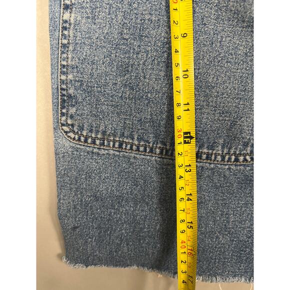 Levi's Silvertab Reworked Skirt Size 30 100% Cotton Denim - Picture 4 of 6